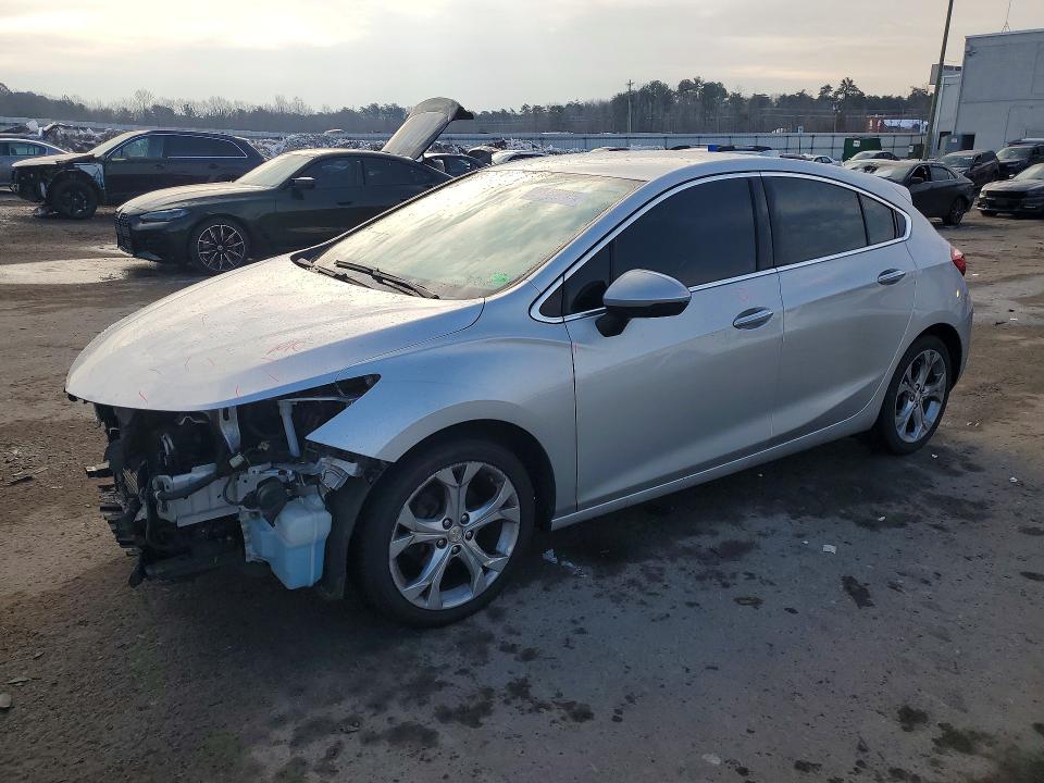CHEVROLET CRUZE PREM 2018 with VIN 3G1BF6SM3JS649420 - Photo from auction