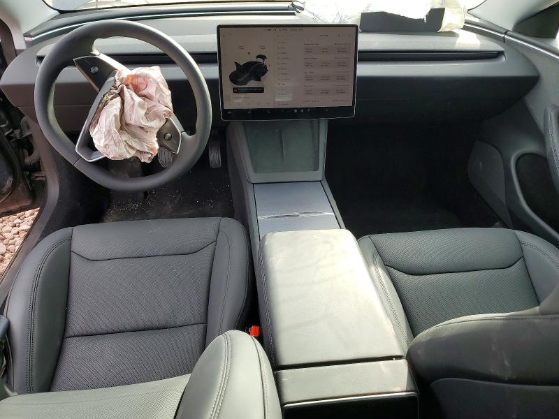 Photo 8 from auction – 2025 TESLA MODEL 3 with VIN 5YJ3E1EA6SF080107
