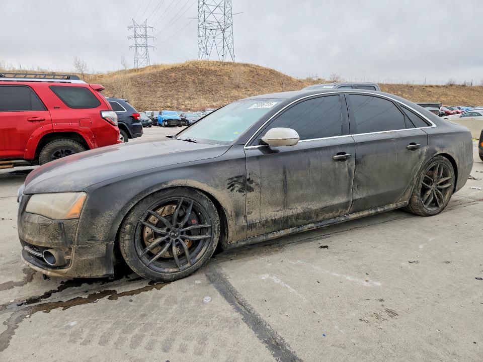 AUDI S8 QUATTRO 2013 with VIN WAUD2AFD2DN031056 - Photo from auction