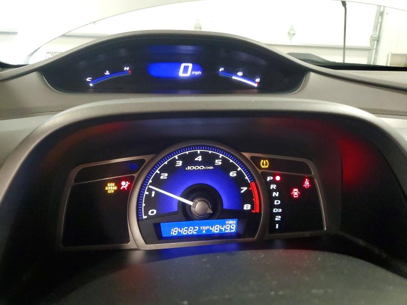 Photo 9 from auction – 2008 HONDA CIVIC LX with VIN 1HGFA16548L036334