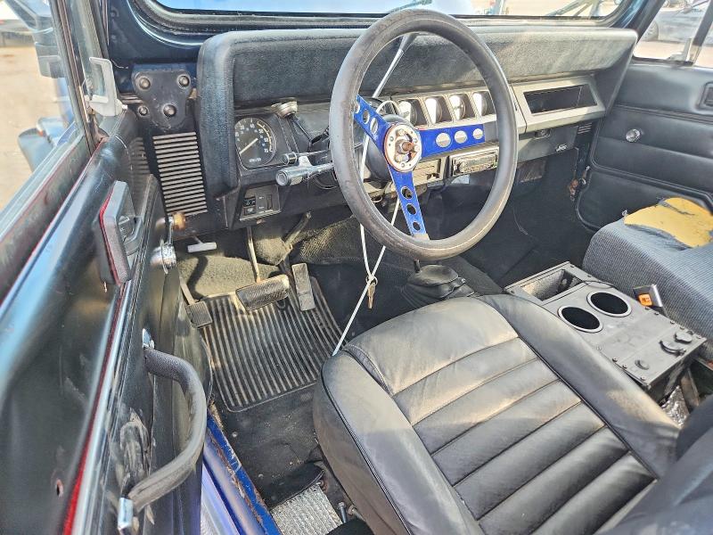 Zdjęcie 8 z aukcji – 1987 JEEP WRANGLER z VIN 2BCCZ8136HB535629