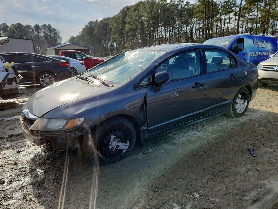 HONDA CIVIC VP 2010 with VIN 2HGFA1F39AH311682 - Photo from auction