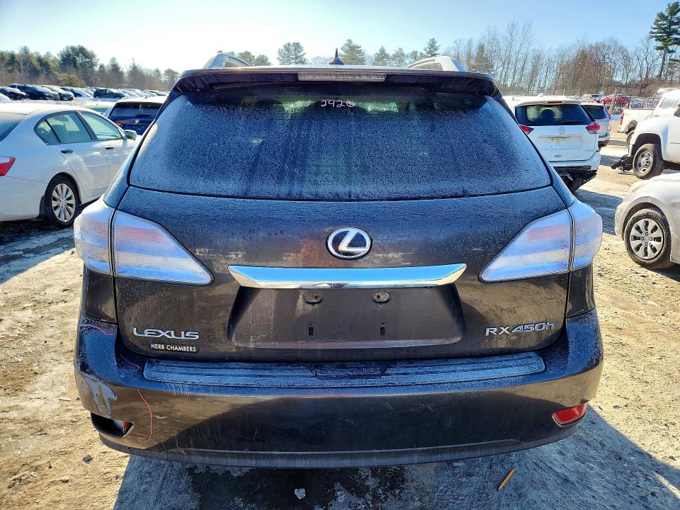 Photo 6 from auction – 2010 LEXUS RX 450H with VIN JTJBC1BA5A2015124