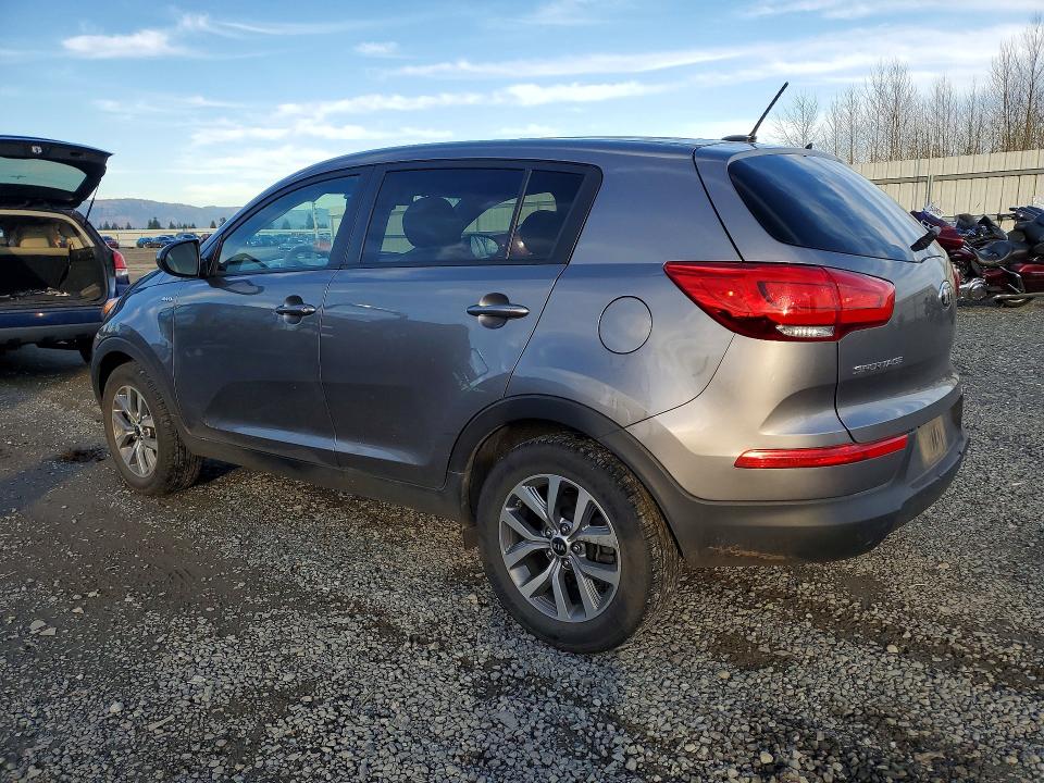 Photo 2 from auction – 2016 KIA SPORTAGE L with VIN KNDPBCAC0G7805100