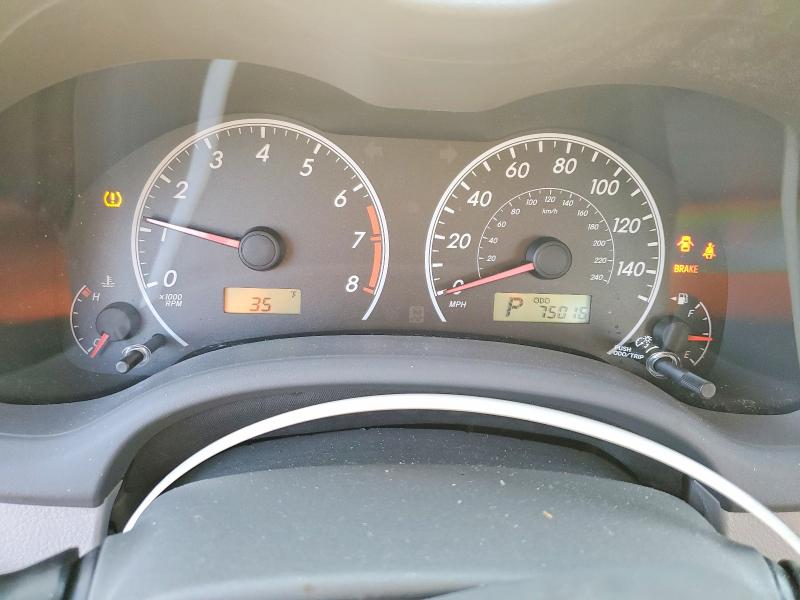 Photo 9 from auction – 2010 TOYOTA COROLLA BA with VIN 2T1BU4EE9AC260994