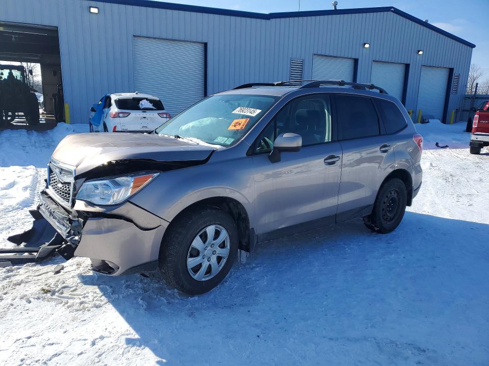 SUBARU FORESTER 2016 with VIN JF2SJADCXGH475829 - Photo from auction