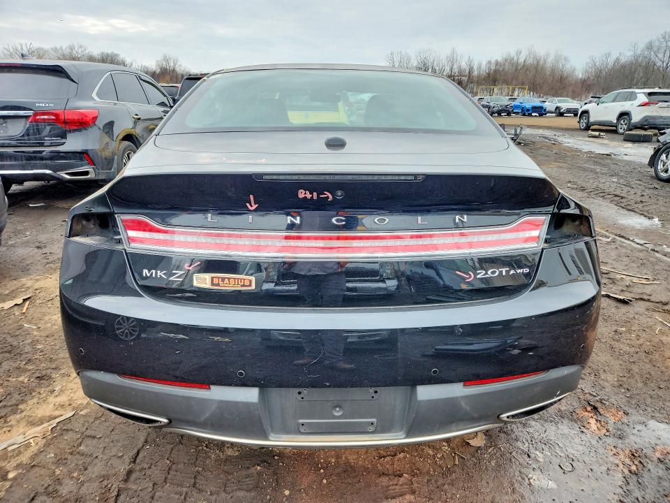 Photo 6 from auction – 2017 LINCOLN MKZ SELECT with VIN 3LN6L5D94HR619683
