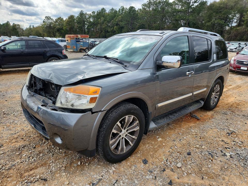 NISS ARMADA 2015 with VIN 5N1BA0ND2FN622849 - Photo from auction
