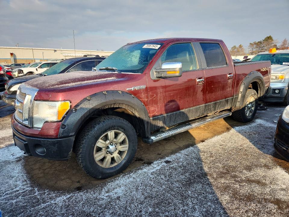 FORD F-150 2010 with VIN 1FTFW1EV7AFA32025 - Photo from auction