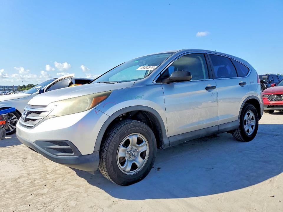 HONDA CR-V 2013 with VIN 3CZRM3H30DG707025 - Photo from auction