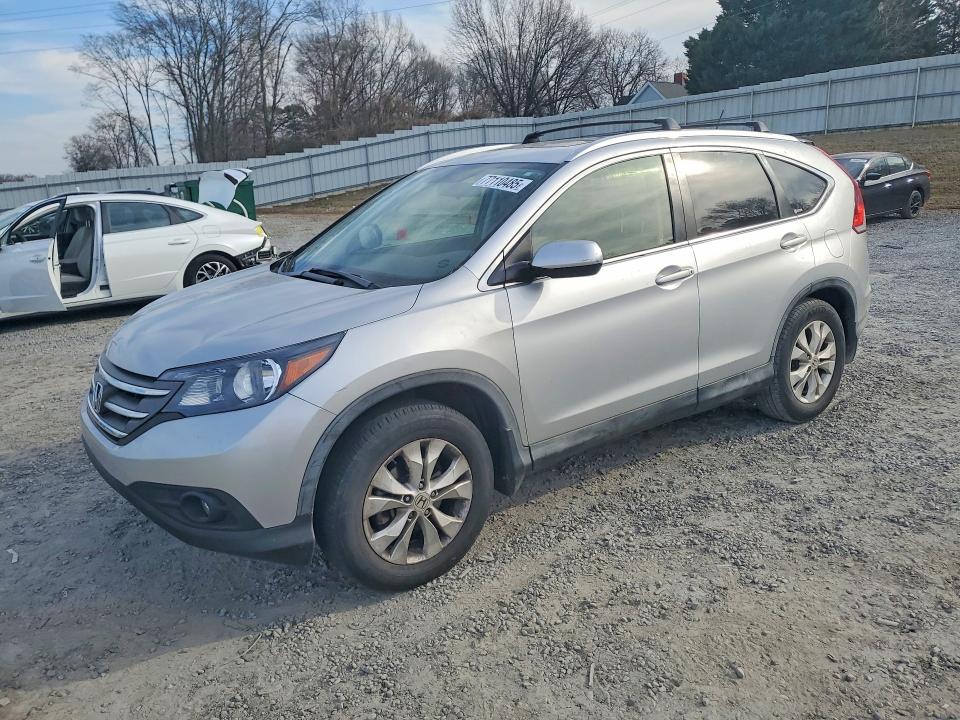 HONDA CR-V EXL 2012 with VIN JHLRM4H70CC025555 - Photo from auction