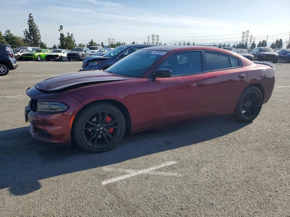 DODGE CHARGER 2018 with VIN 2C3CDXBG5JH273831 - Photo from auction