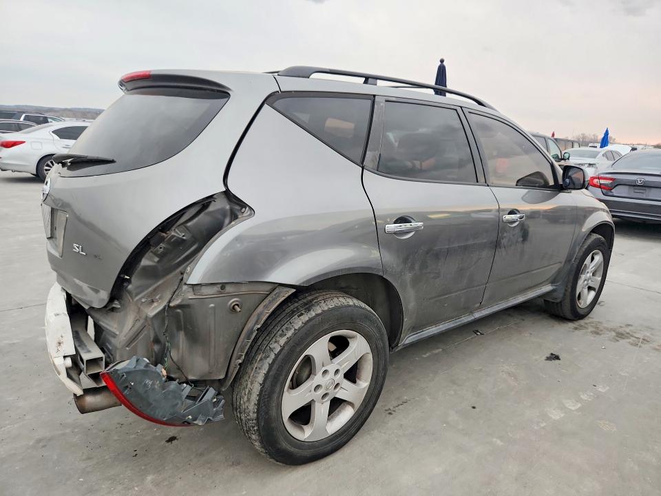 Photo 3 from auction – 2005 NISSAN MURANO SL with VIN JN8AZ08W95W442688