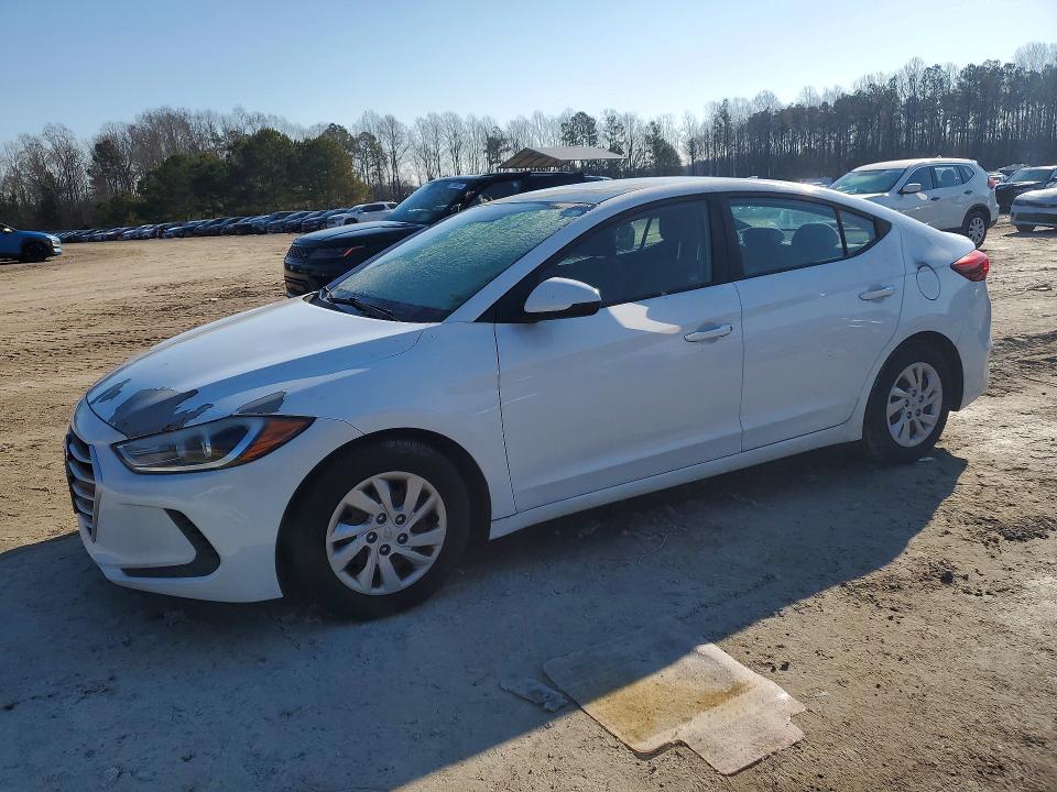 HYUNDAI ELANTRA 2017 with VIN 5NPD74LF4HH189562 - Photo from auction