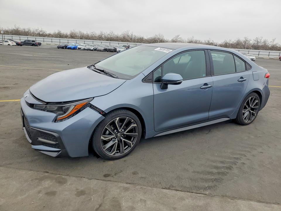 TOYOTA COROLLA SE 2021 with VIN 5YFP4MCE7MP067501 - Photo from auction