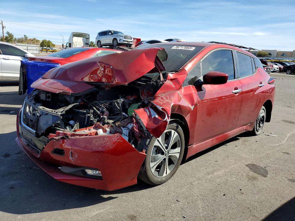 NISSAN LEAF 2022 with VIN 1N4AZ1CV5NC561619 - Photo from auction