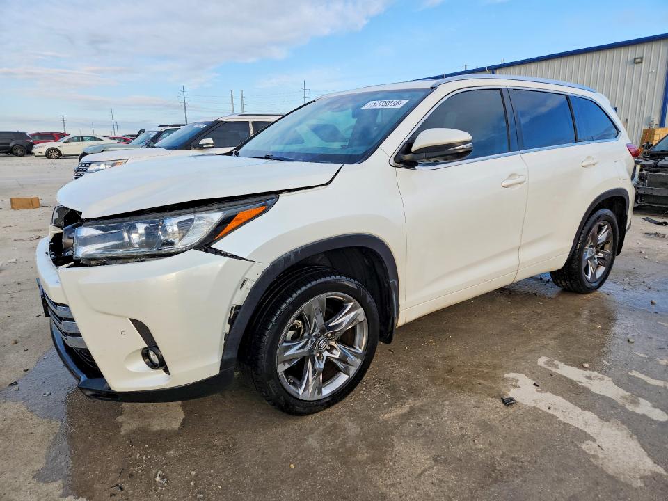 Photo 1 from auction – 2019 TOYOTA HIGHLANDER with VIN 5TDYZRFH5KS296756