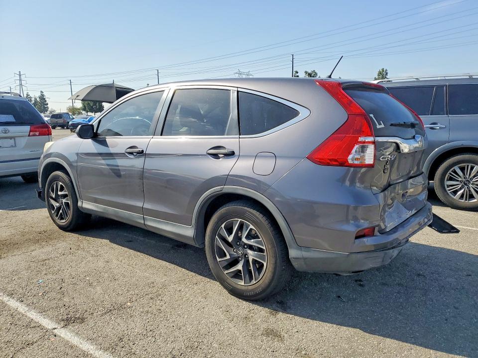 Foto 2 de la subasta – 2016 HONDA CR-V SE con VIN 2HKRM3H41GH554651