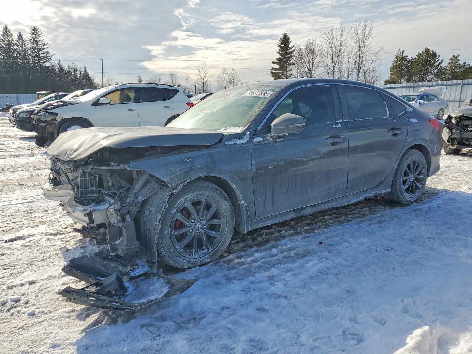 HONDA CIVIC 2022 with VIN 2HGFE2F31NH101304 - Photo from auction