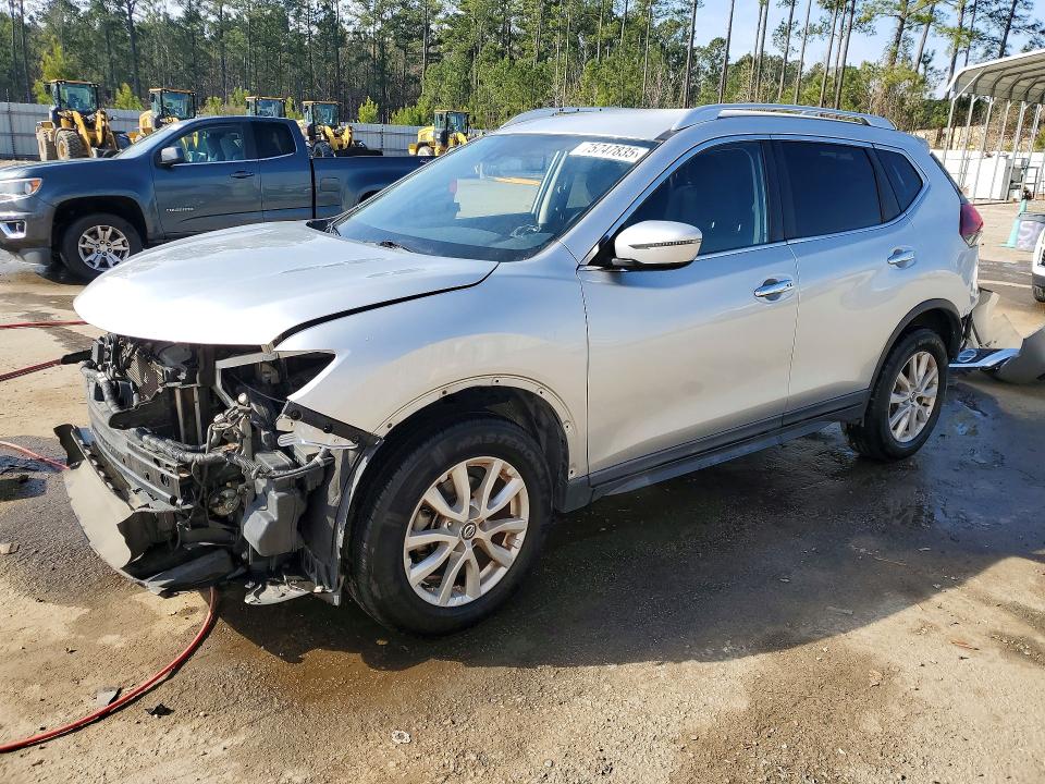NISSAN ROGUE S 2020 with VIN KNMAT2MV6LP510023 - Photo from auction