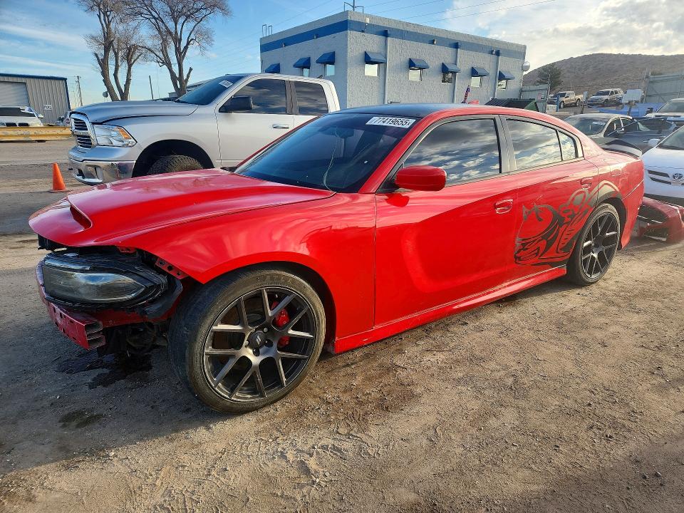 DODGE CHARGER 2017 with VIN 2C3CDXGJXHH634288 - Photo from auction