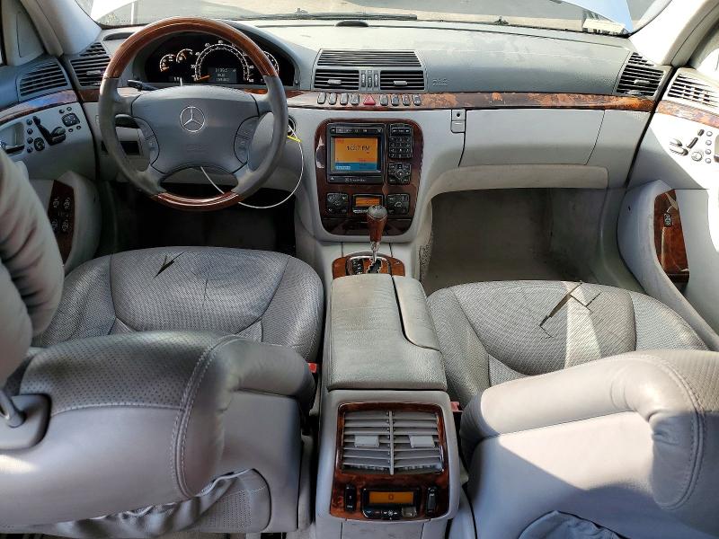Photo 8 from auction – 2002 MERCEDES-BENZ S with VIN WDBNG73J52A266012