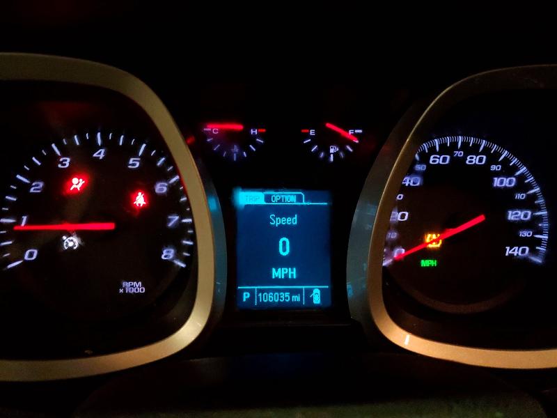 Photo 9 from auction – 2014 CHEVROLET EQUINOX with VIN 2GNFLGE33E6251050