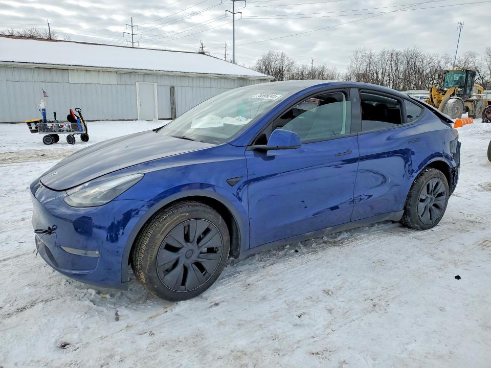 TESLA MODEL Y 2025 with VIN 7SAYGDEE2SF300687 - Photo from auction