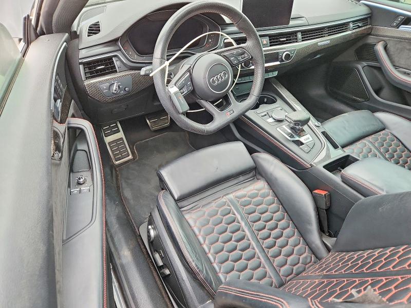 Photo 8 from auction – 2019 AUDI RS5 with VIN WUAPWAF59KA901728