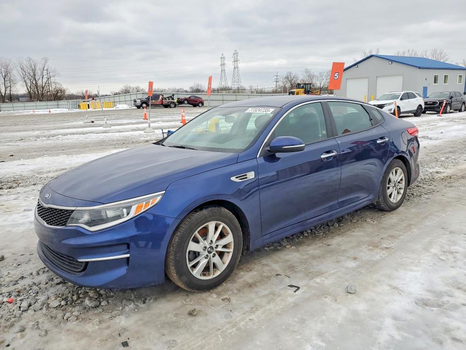 Photo 1 from auction – 2018 KIA OPTIMA LX with VIN 5XXGT4L33JG208215