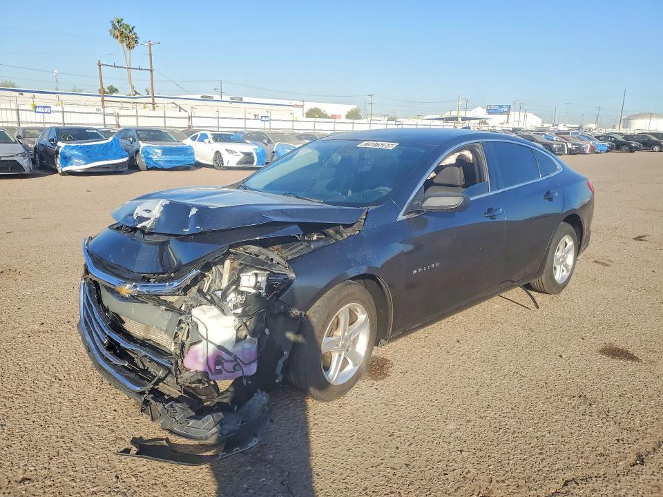 CHEVROLET MALIBU 2020 with VIN 1G1ZB5ST7LF157380 - Photo from auction
