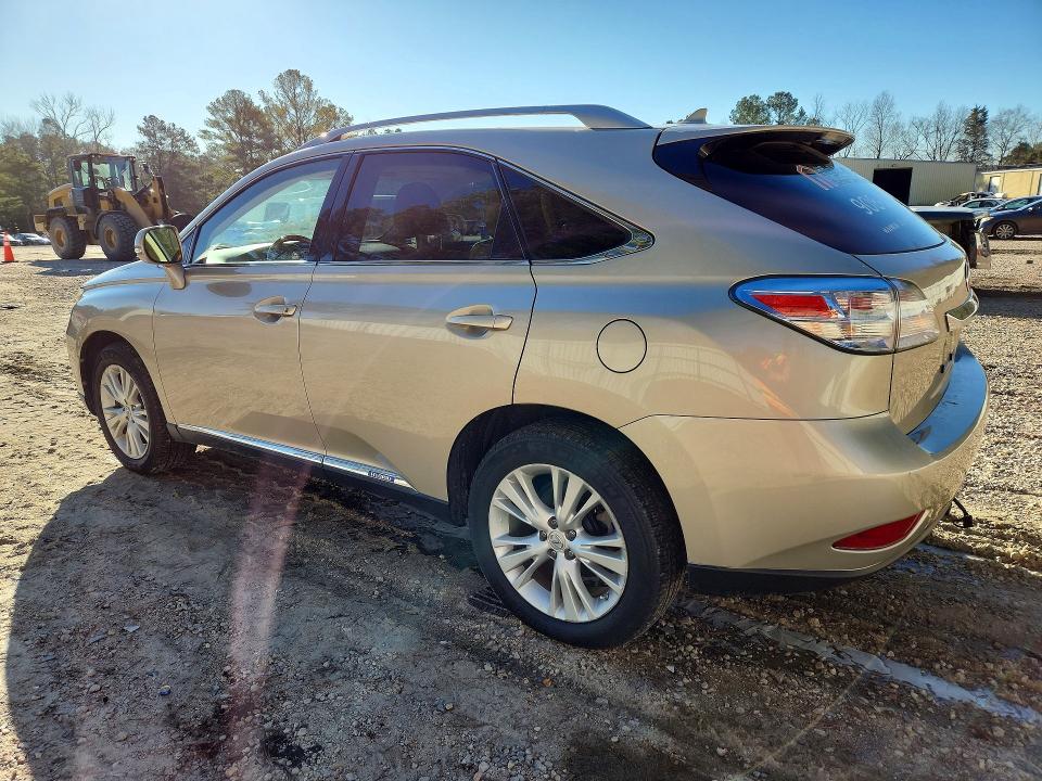 Photo 2 from auction – 2011 LEXUS RX 450H with VIN JTJBC1BA7B2042827