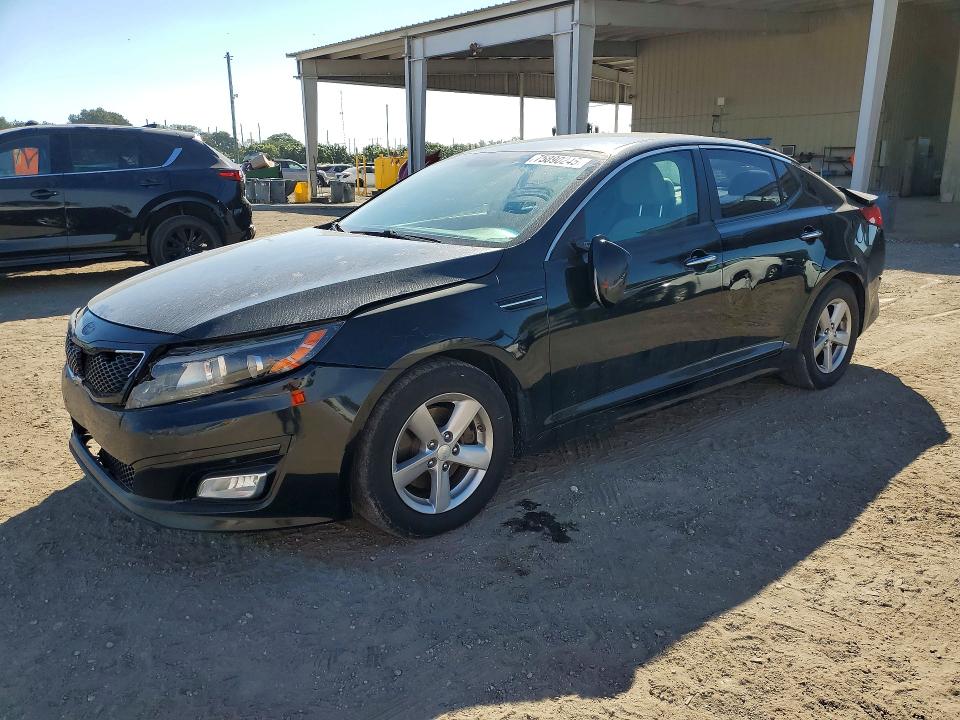 KIA OPTIMA 2014 with VIN 5XXGM4A74EG310325 - Photo from auction