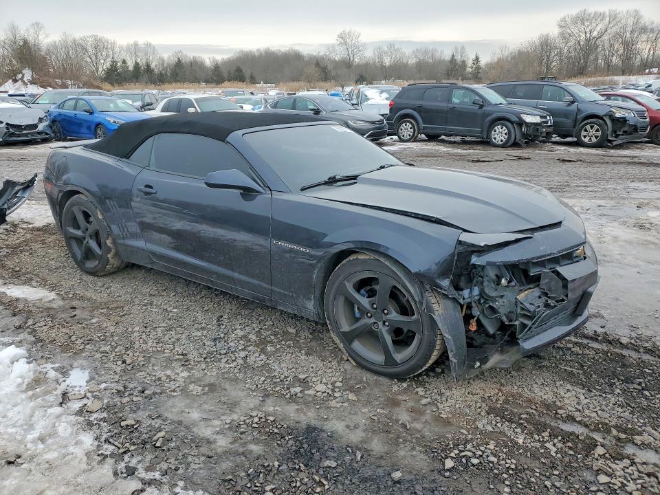 Photo 4 from auction – 2014 CHEVROLET CAMARO with VIN 2G1FG3D38E9319373