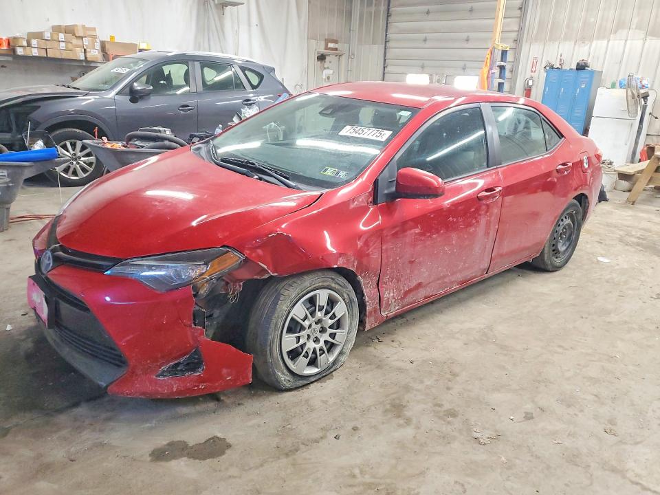 TOYOTA COROLLA 2017 with VIN 2T1BURHE2HC844009 - Photo from auction