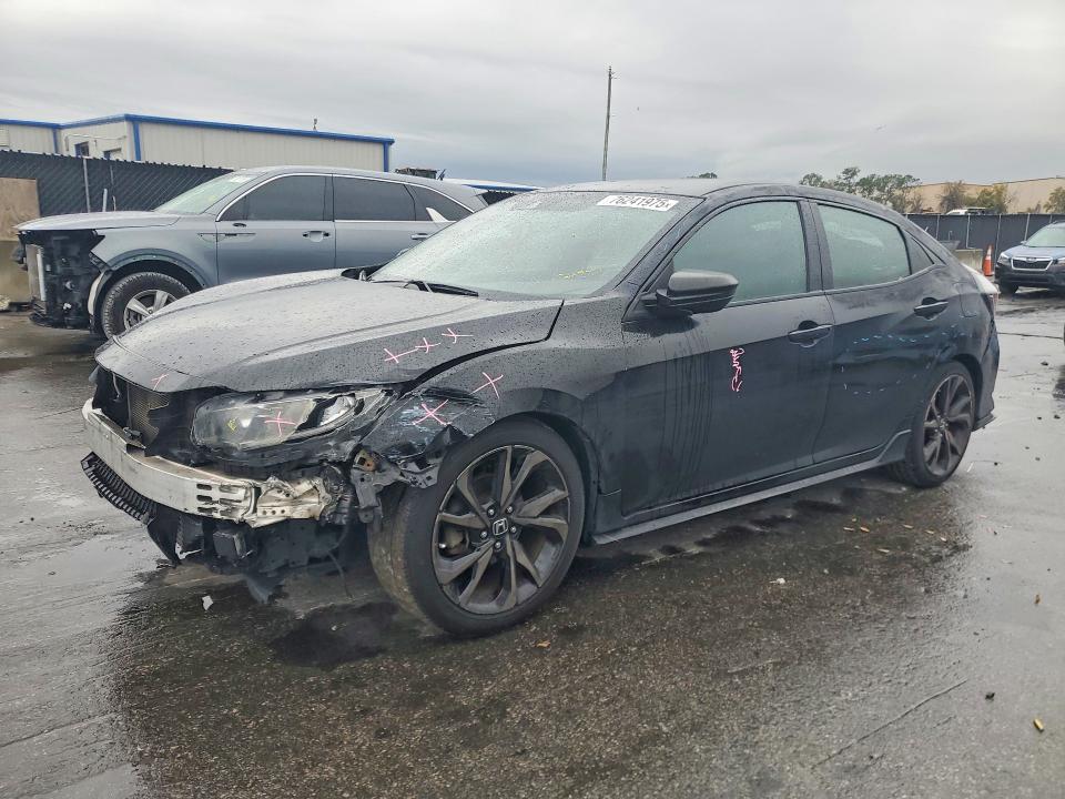 HONDA CIVIC SPOR 2019 with VIN SHHFK7H45KU211153 - Photo from auction