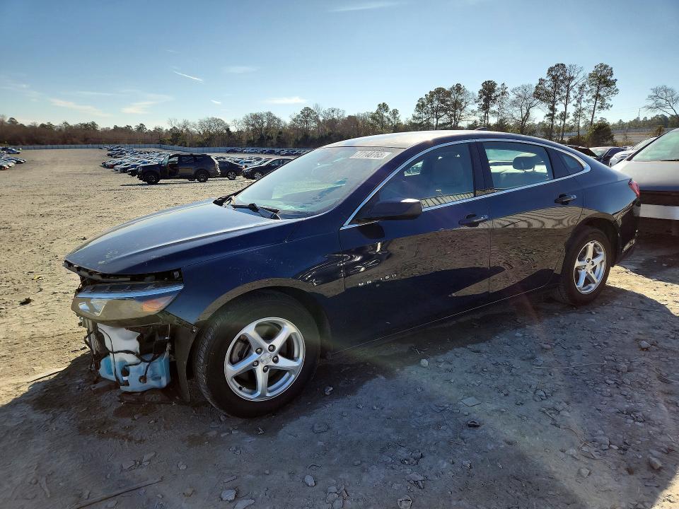 CHEVROLET MALIBU LS 2018 with VIN 1G1ZB5ST8JF105494 - Photo from auction