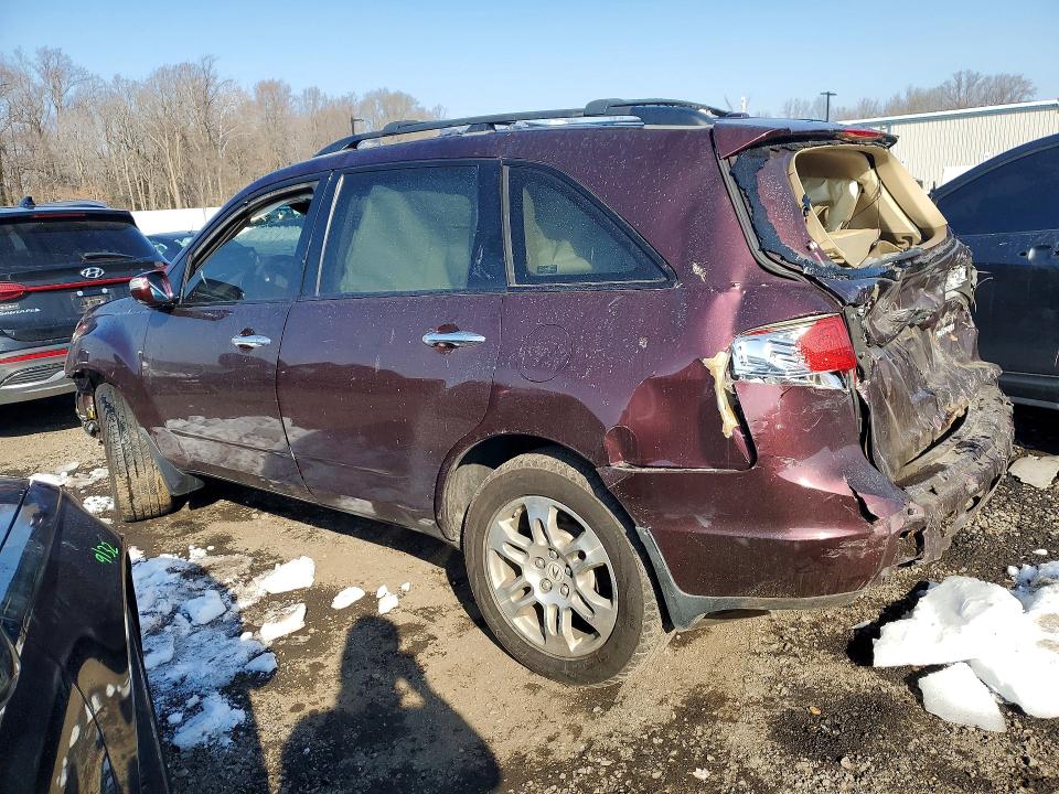 Photo 2 from auction – 2009 ACURA MDX TECHNO with VIN 2HNYD28669H519360