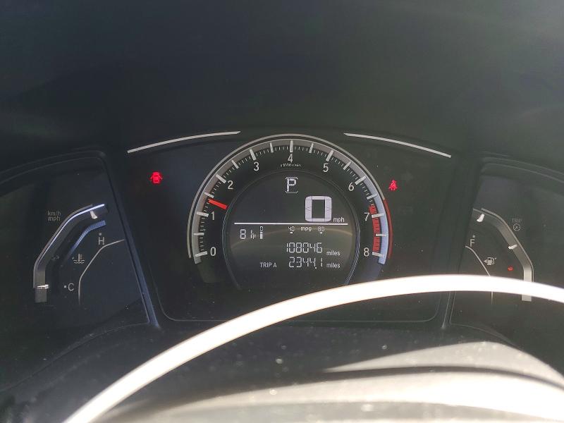 Photo 9 from auction – 2017 HONDA CIVIC LX with VIN 19XFC2F5XHE043277