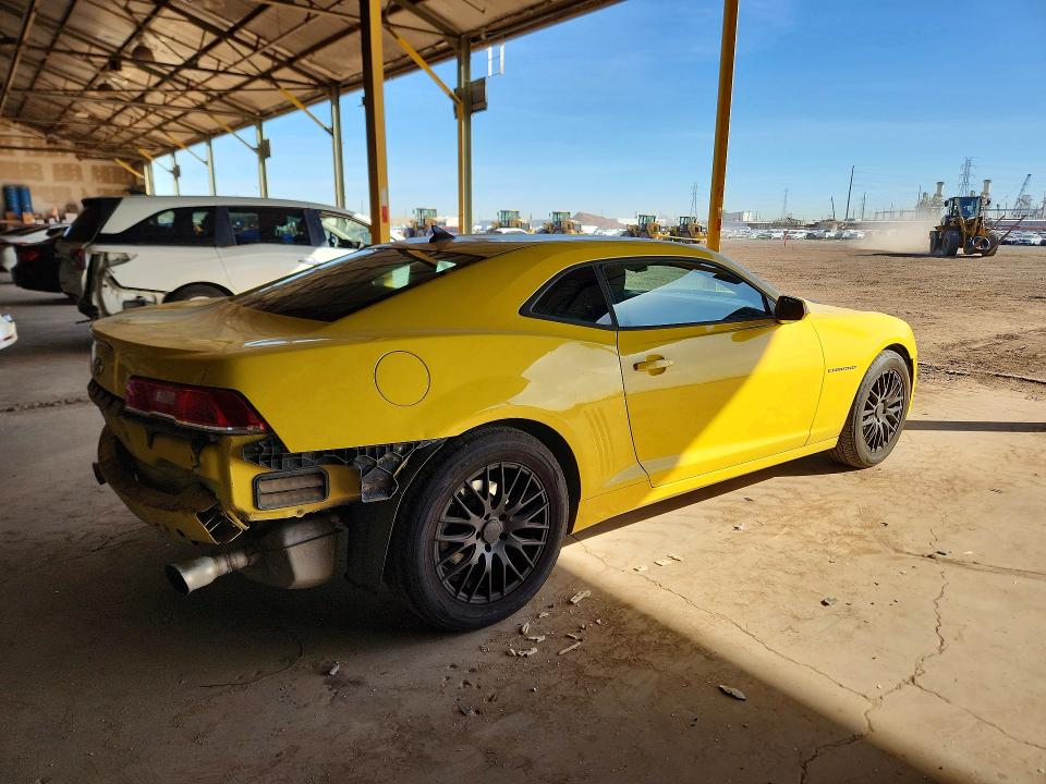 Photo 3 from auction – 2015 CHEVROLET CAMARO with VIN 2G1FB1E36F9215645
