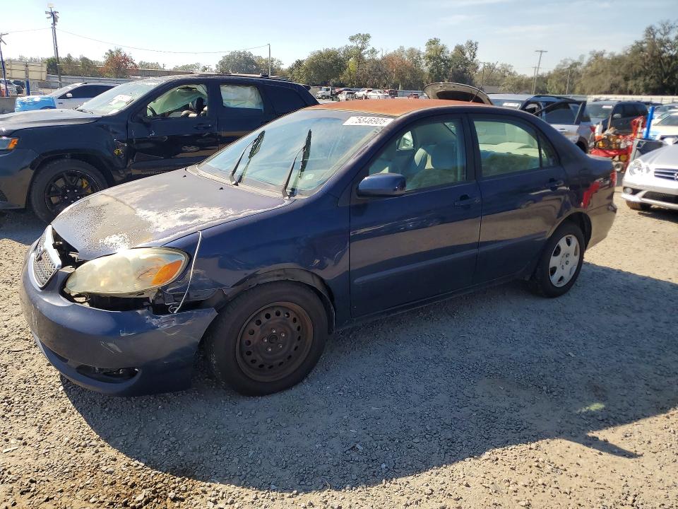 TOYOTA COROLLA CE 2007 with VIN 2T1BR32E27C734518 - Photo from auction
