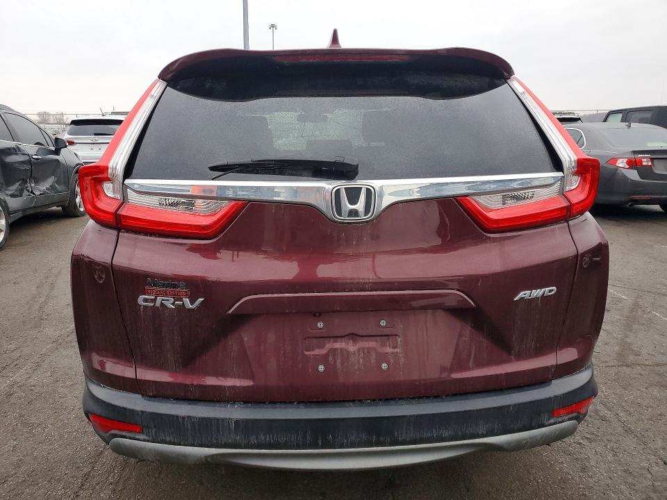 Photo 6 from auction – 2019 HONDA CR-V EX with VIN 2HKRW2H53KH670326