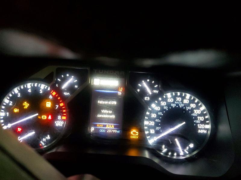 Photo 9 from auction – 2022 TOYOTA TUNDRA with VIN 5TFLA5DB6NX041850