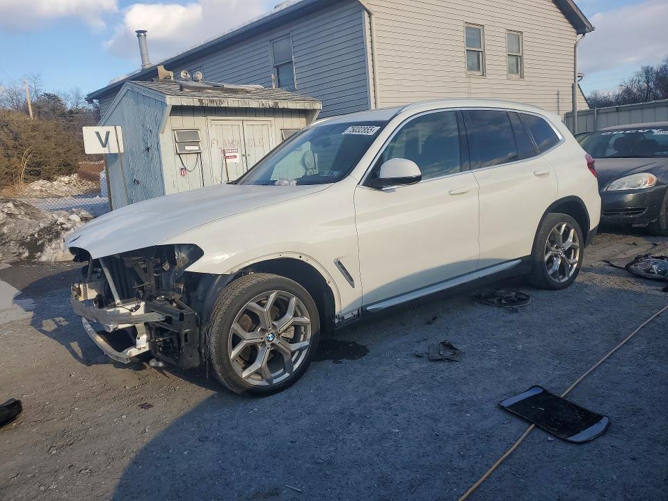BMW X3 SDRIVE3 2021 with VIN 5UXTY3C07M9F68591 - Photo from auction