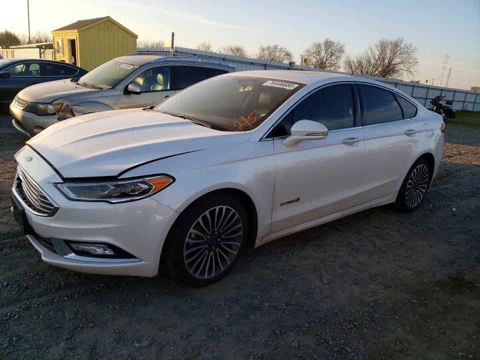Photo 1 from auction – 2018 FORD FUSION with VIN 3FA6P0RU2JR246471