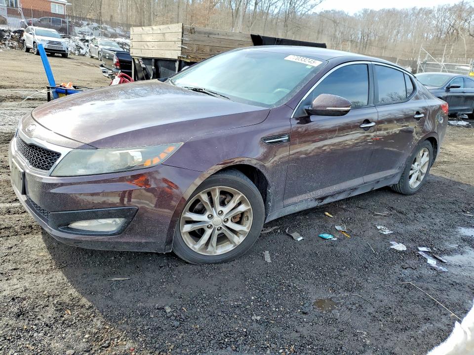 KIA OPTIMA 2013 with VIN 5XXGN4A7XDG250465 - Photo from auction