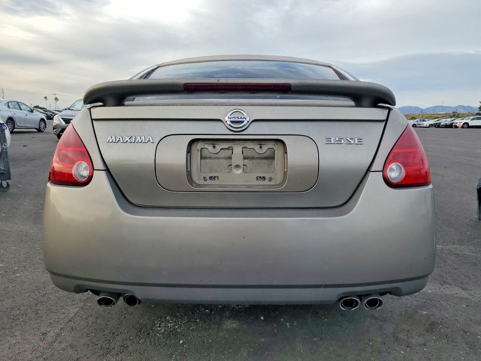 Photo 6 from auction – 2006 NISSAN MAXIMA SE with VIN 1N4BA41E76C848073