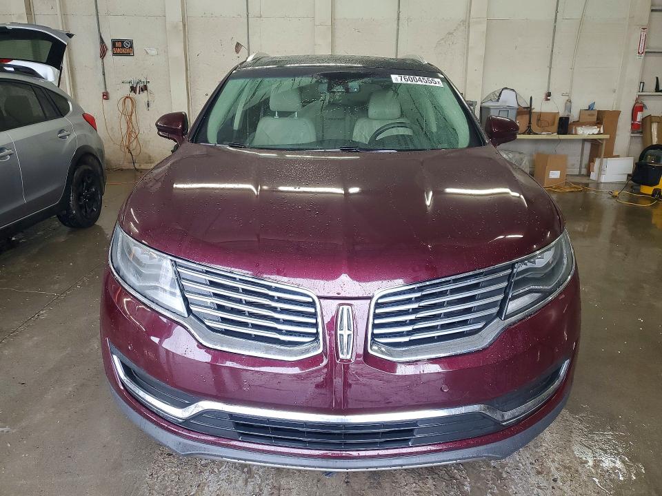 Photo 5 from auction – 2018 LINCOLN MKX RESERV with VIN 2LMPJ6LRXJBL38465