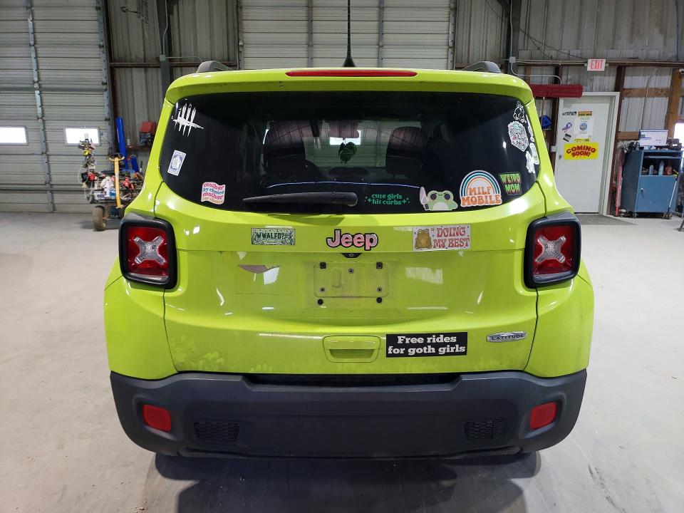 Photo 6 from auction – 2018 JEEP RENEGADE with VIN ZACCJABB9JPH50622
