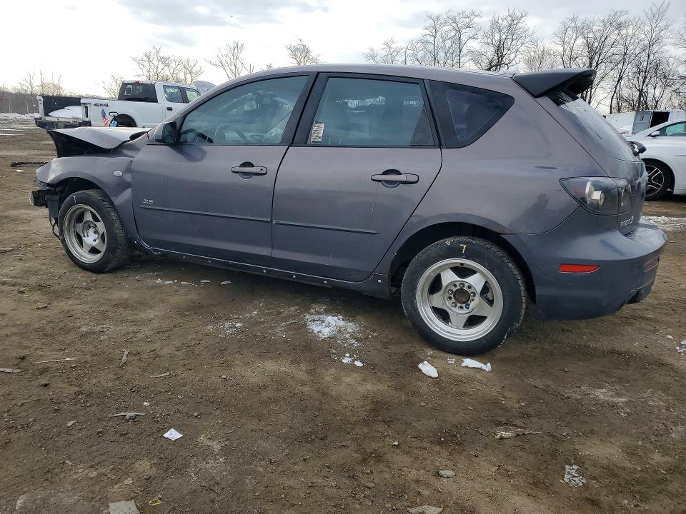 Photo 2 from auction – 2008 MAZDA 3 HATCHBAC with VIN JM1BK344581844428